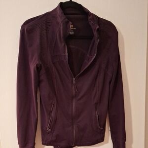 Tangerine Purple Bomber Jacket with Slim Fit